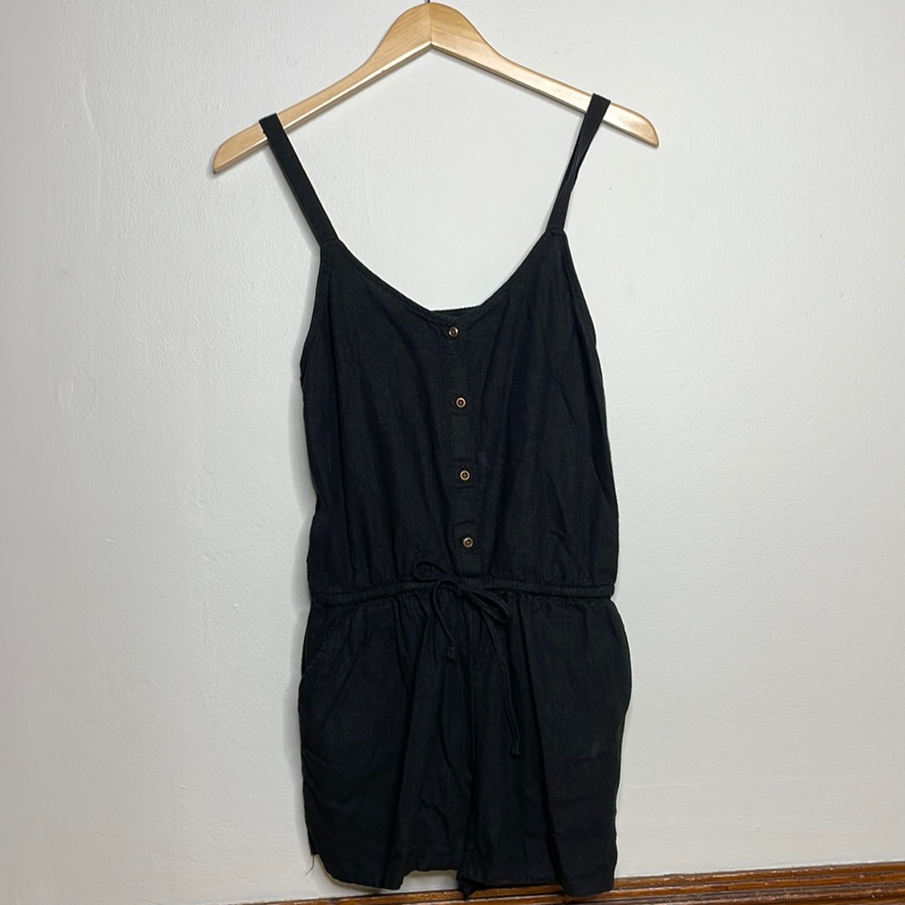 Old Navy Black Shorts Romper